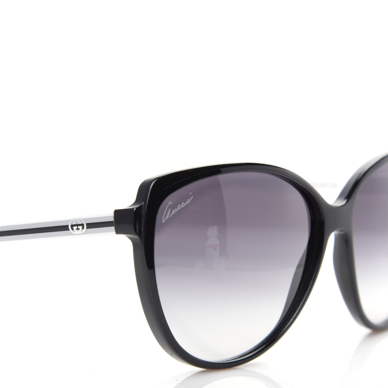 Gucci GG Web Sunglasses 3162/S Black 7 of 8