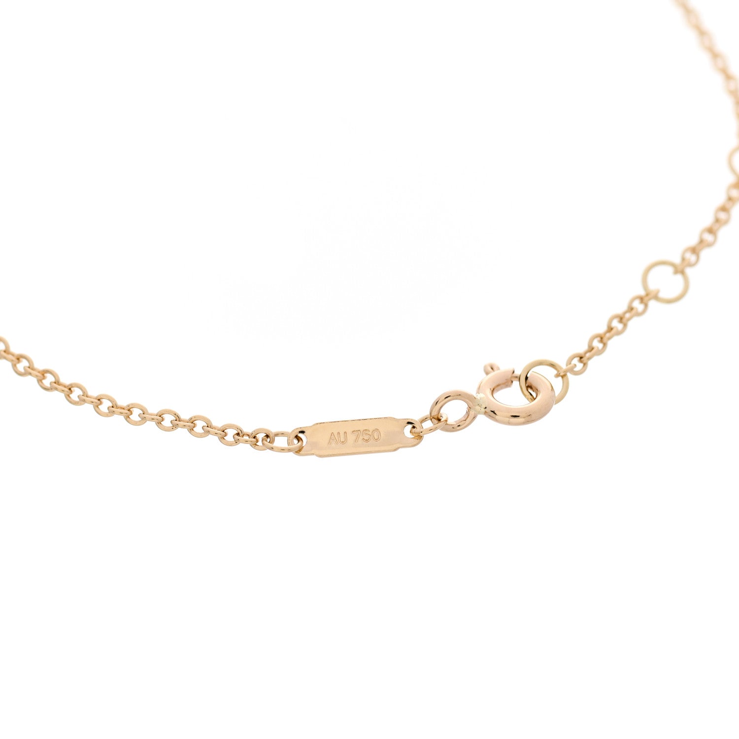 Tiffany 18K Yellow Gold 1837 Interlocking Circles Bracelet 3 of 4