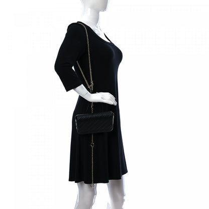 Givenchy Calfskin Embossed Logo Bond Chain Camera Bag Black 2 of 9