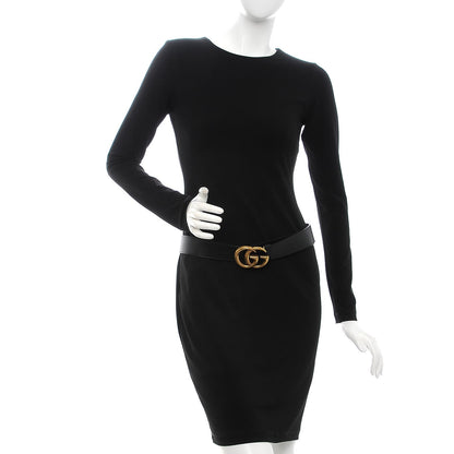 Gucci Calfskin Double G 40mm Belt 85 34 Black 2 of 7