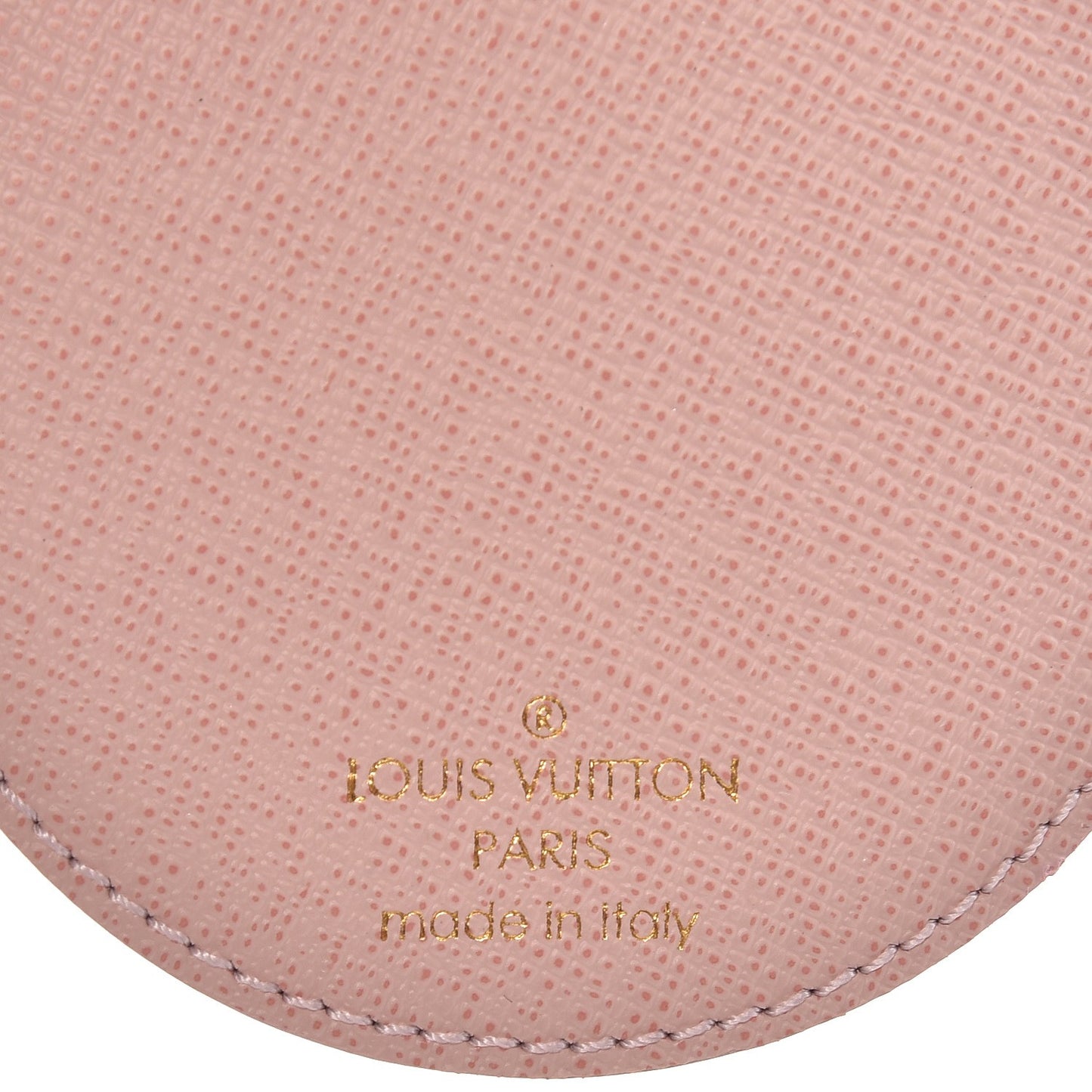 Monogram LV Mirror Key Holder Rose Ballerine