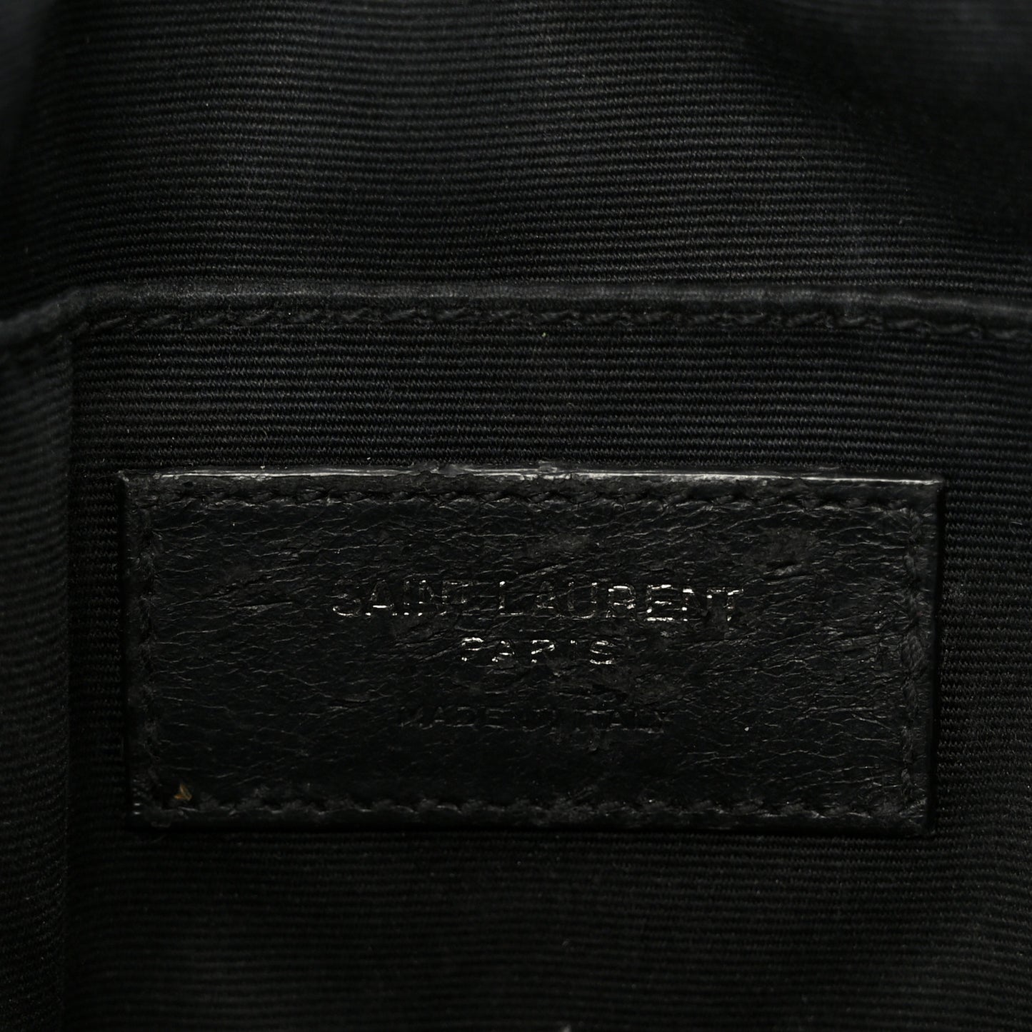 Calfskin Matelasse Monogram Monochrome Lou Camera Bag Black