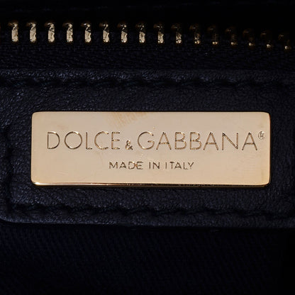 Dolce & Gabbana Coated Canvas Leopard Crest Shoulder Bag 6 of 6