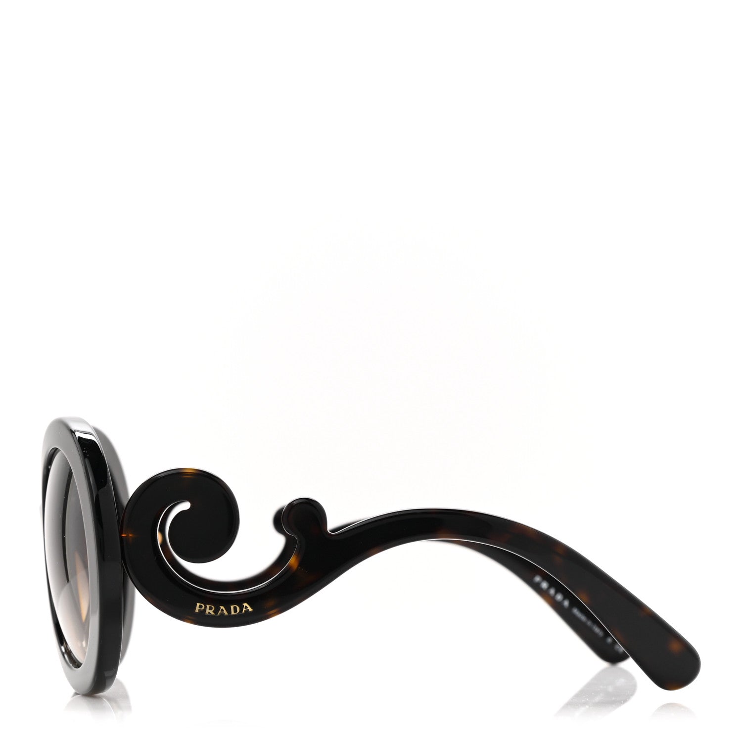 Prada Baroque Sunglasses SPR 27N Tortoise 3 of 10