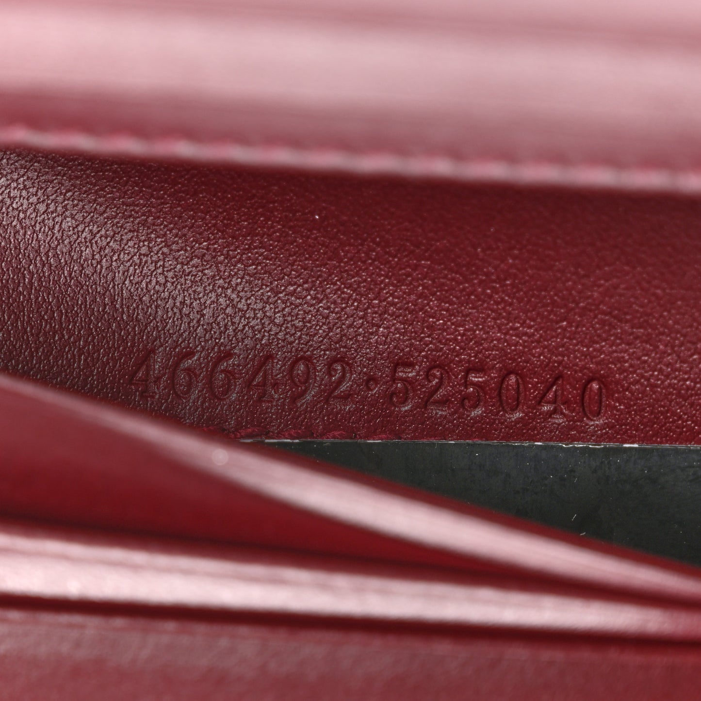 Calfskin Matelasse GG Marmont Card Case Wallet Rosso Ancora