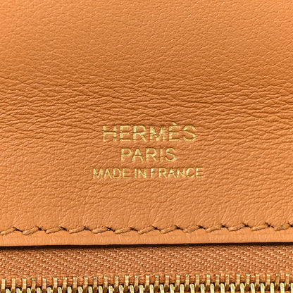 Hermes Taurillon Maurice Swift 24/24 29 Craie Nata Sesame 6 of 12