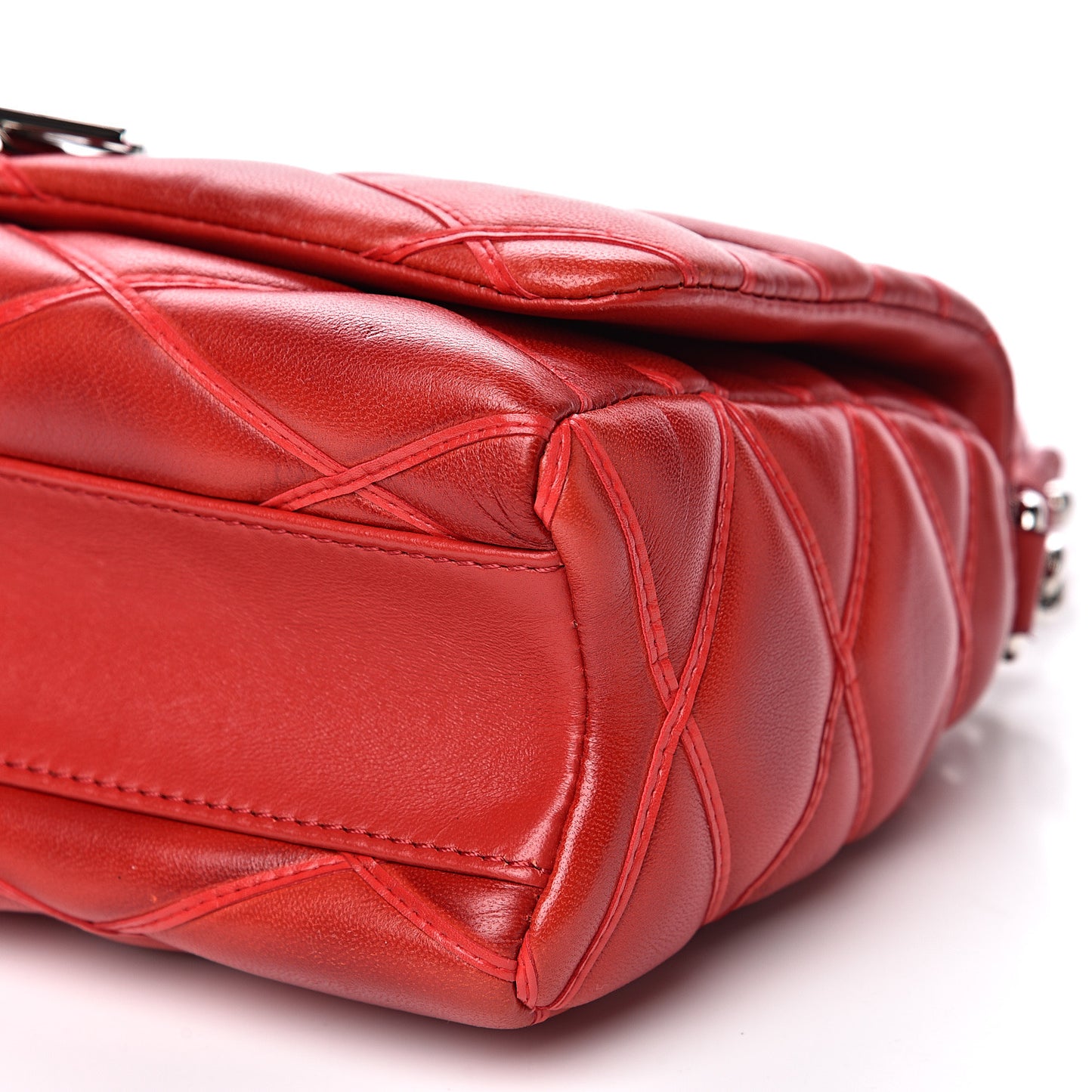 Lambskin Malletage GO-14 PM Red