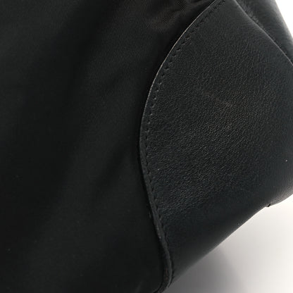 Prada Tessuto Nylon Soft Calfskin Tote Black 12 of 13
