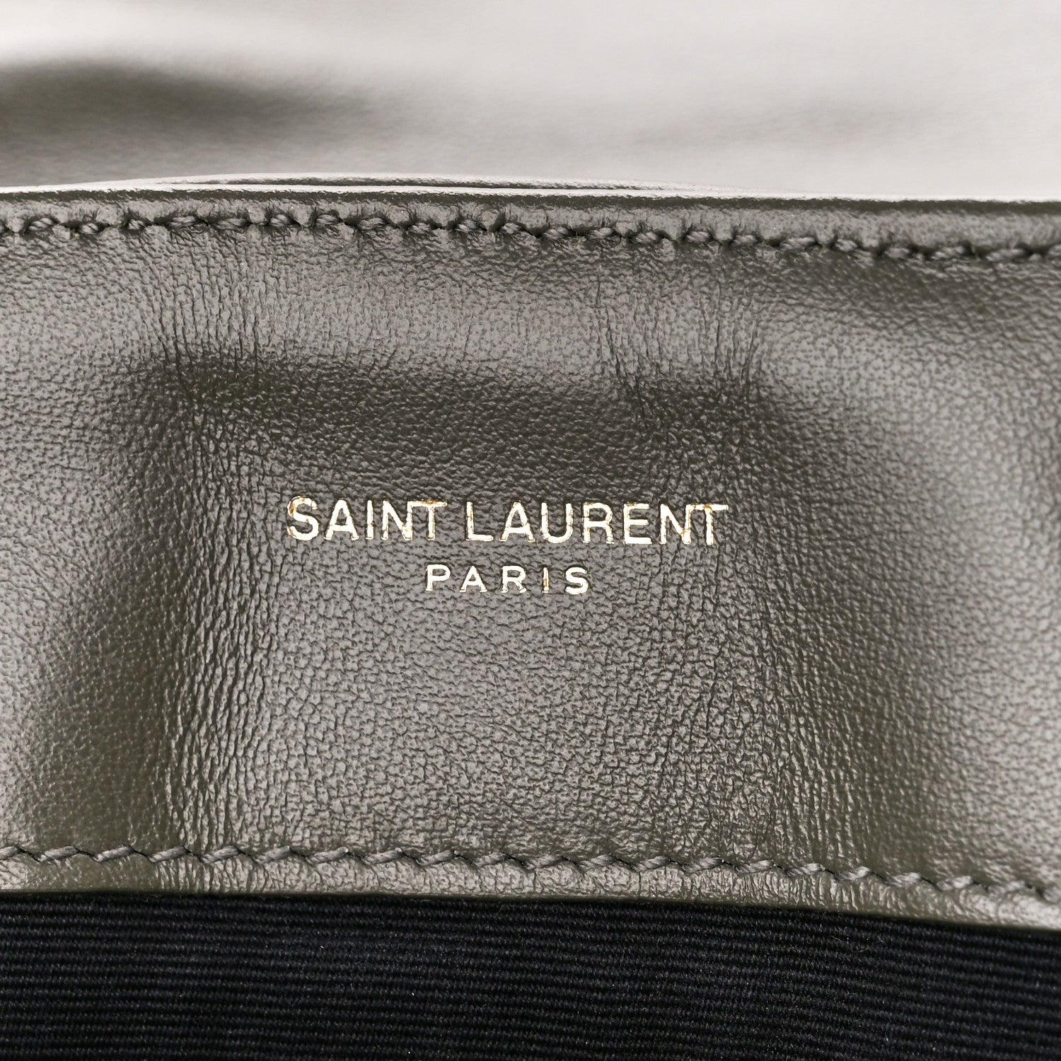 Saint Laurent Calfskin Y Quilted Monogram Medium Loulou Chain Satchel Military Olive 6 of 11
