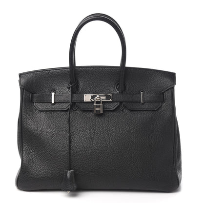 Hermes Fjord Birkin 35 Black 1 of 32