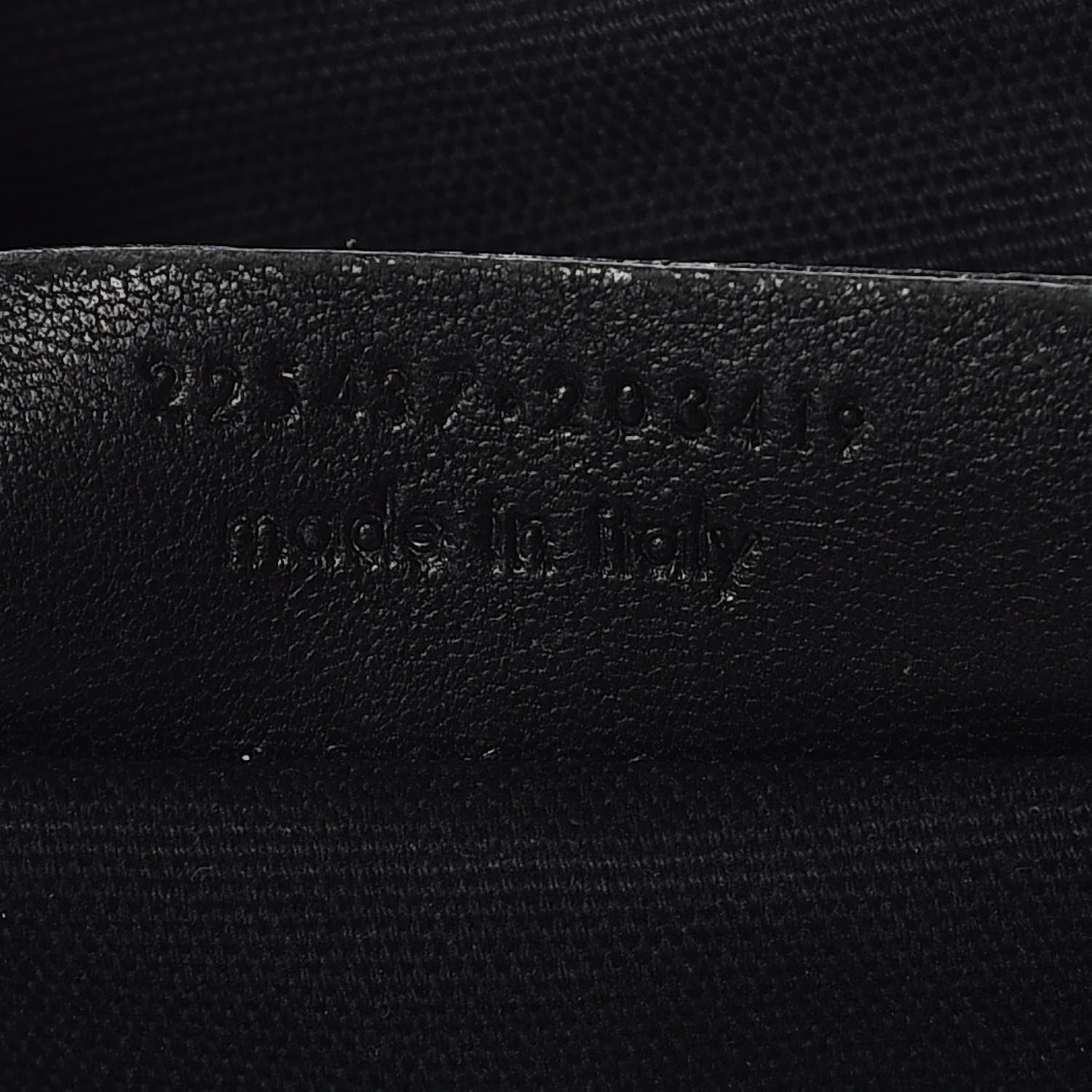 Saint Laurent Chevre Large Rock Stud Easy Y Black 7 of 19