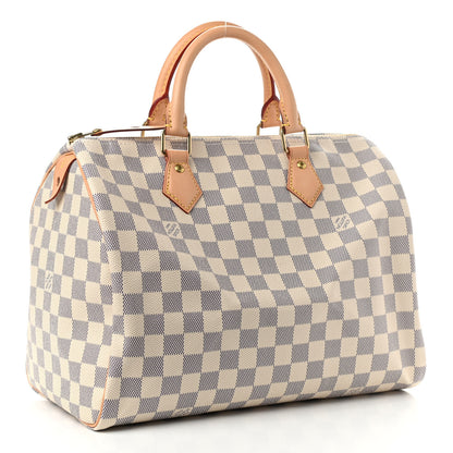 Louis Vuitton Damier Azur Speedy 30 3 of 11