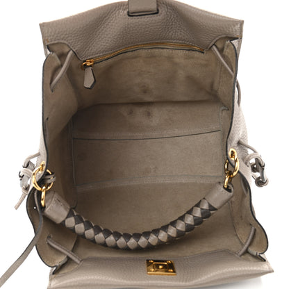 Mulberry Heavy Grain Small Iris Tote Grey 9 of 14