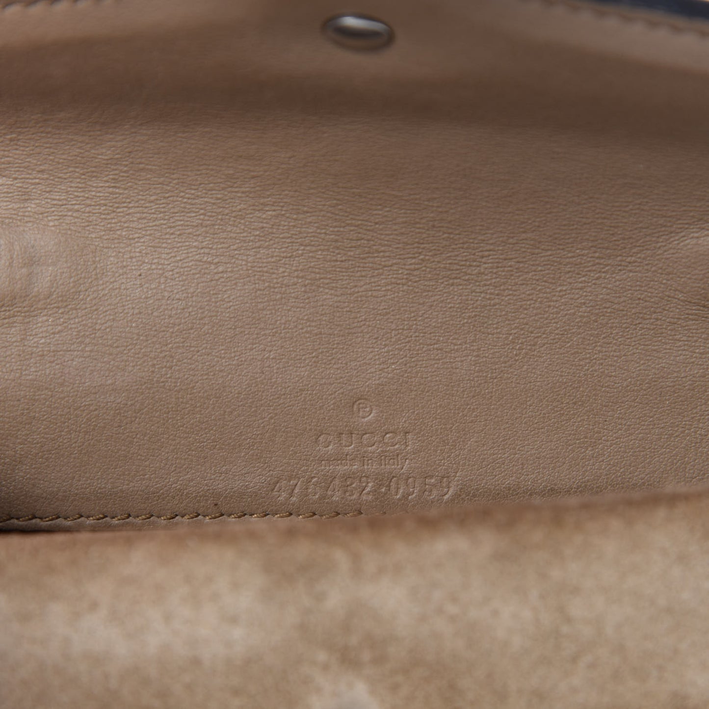 GG Supreme Monogram Super Mini Dionysus Shoulder Bag Taupe
