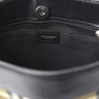 Burberry House Check Shoulder Bag Black 5 of 10