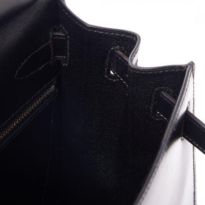 Hermes Box Kelly Sellier 28 Black 18 of 35