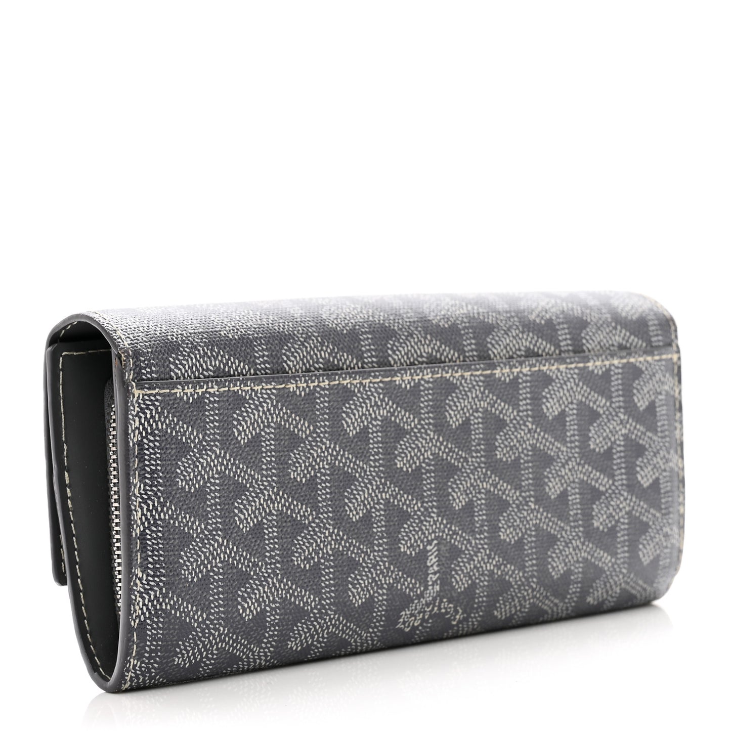 Goyardine Varenne Long Wallet Grey