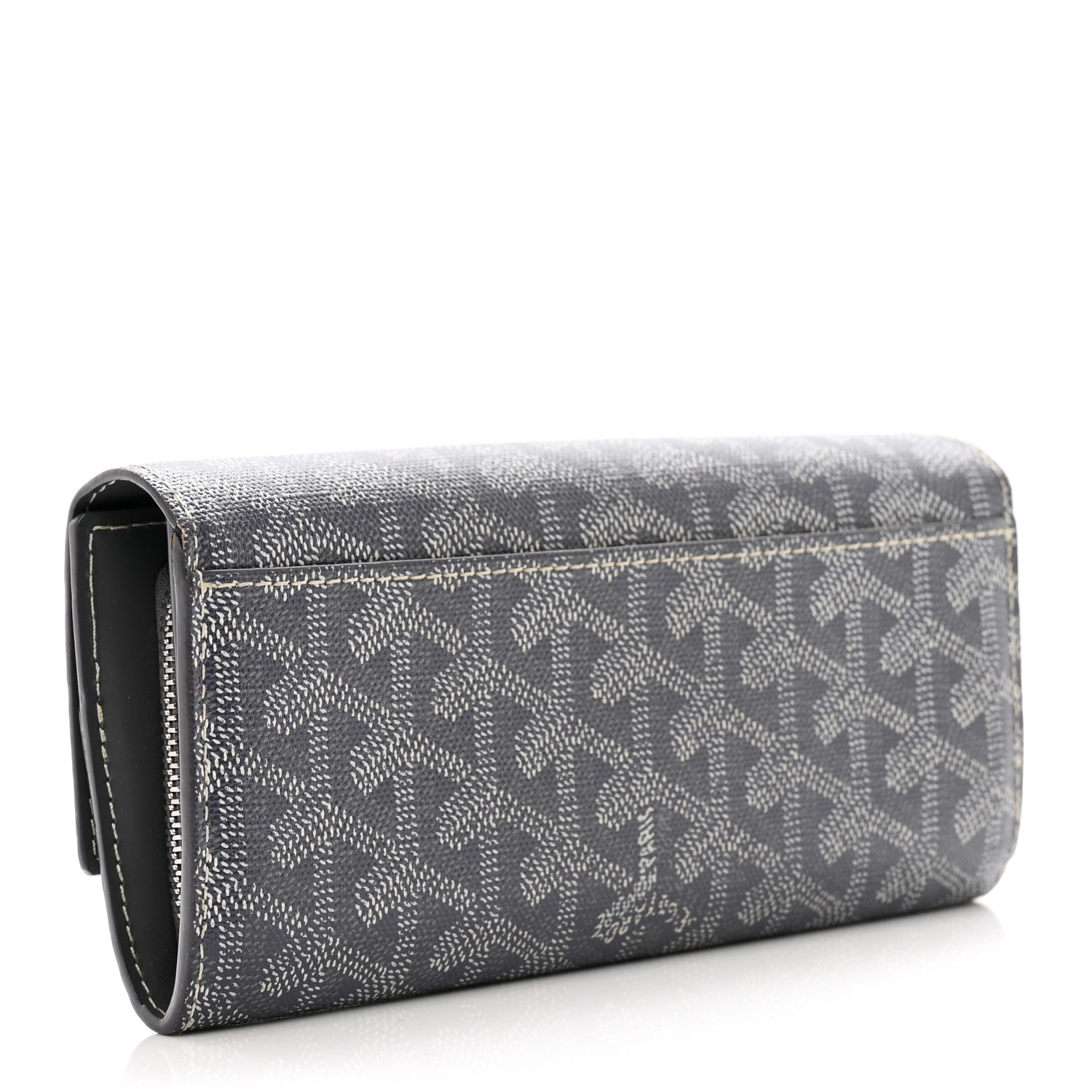 Goyard Goyardine Varenne Long Wallet Grey 3 of 8