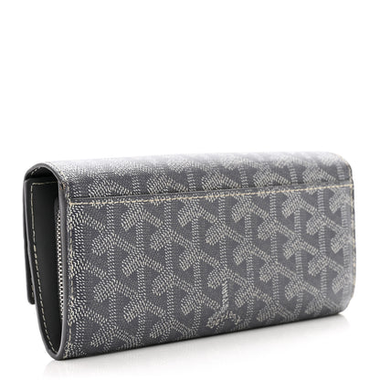 Goyard Goyardine Varenne Long Wallet Grey 3 of 8