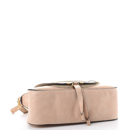 Chloe Calfskin Braided Medium Marcie Satchel Powder Beige 4 of 9