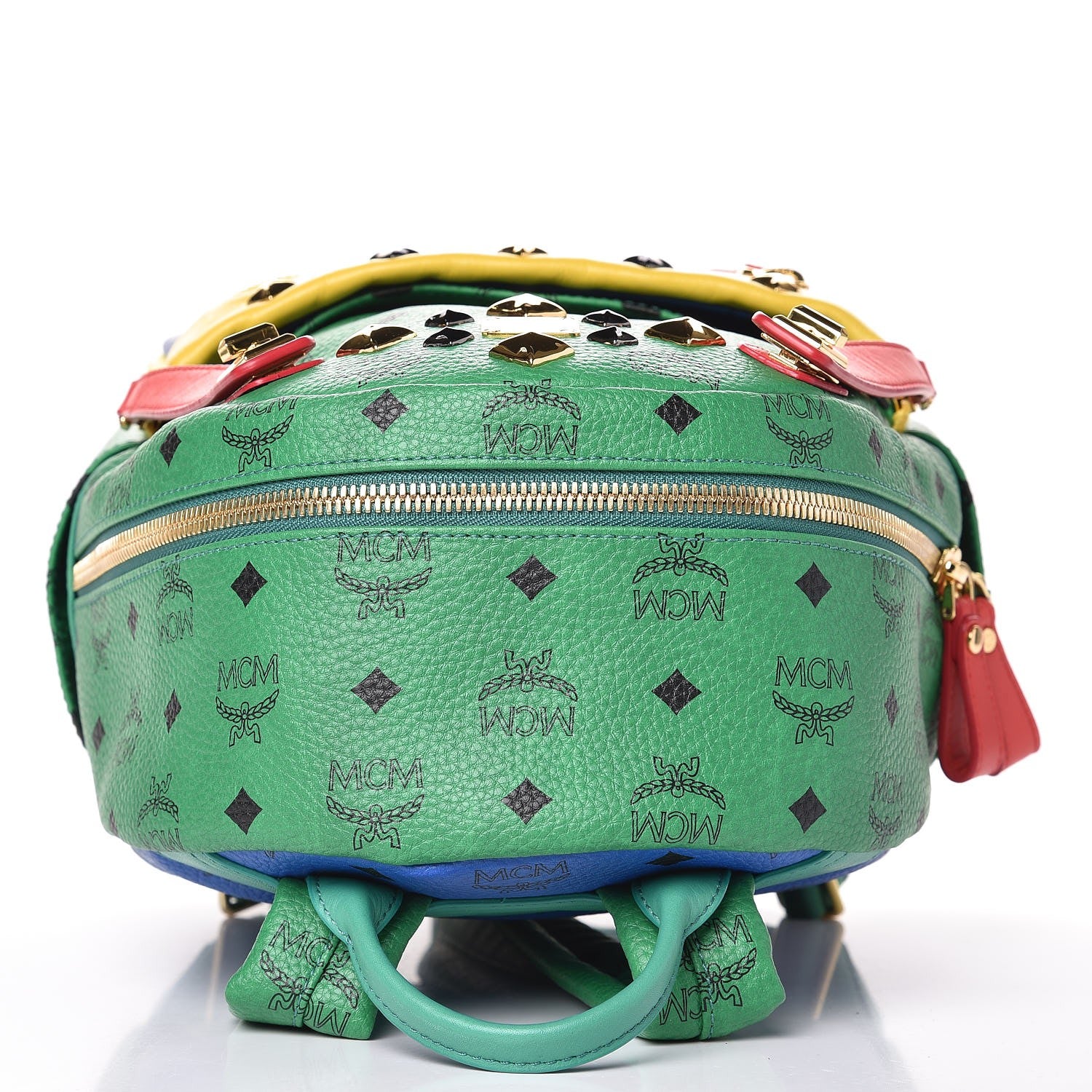 MCM Visetos Small Dual Stark Pocket Backpack Multicolor 18 of 23