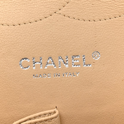 Chanel Caviar Quilted Jumbo Double Flap Light Beige 6 of 12