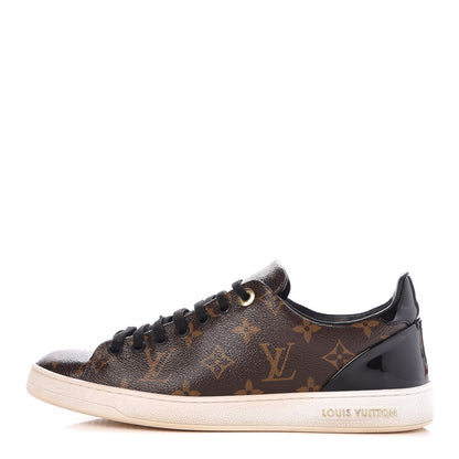 Louis Vuitton Patent Monogram Frontrow Sneakers 39 1 of 12