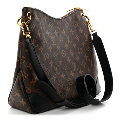 Louis Vuitton Monogram Odeon MM Black 3 of 9