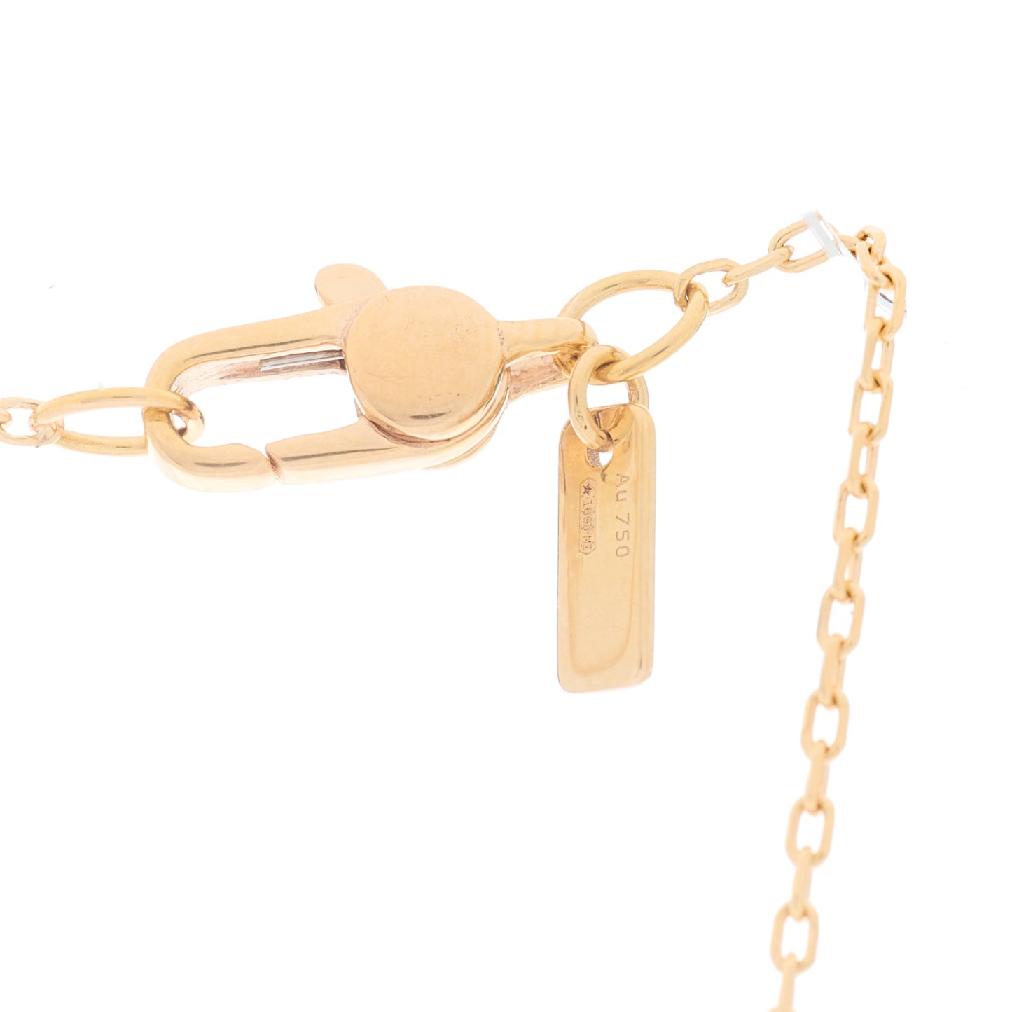 18K Rose Gold Diamond Icon Amore Pendant Necklace