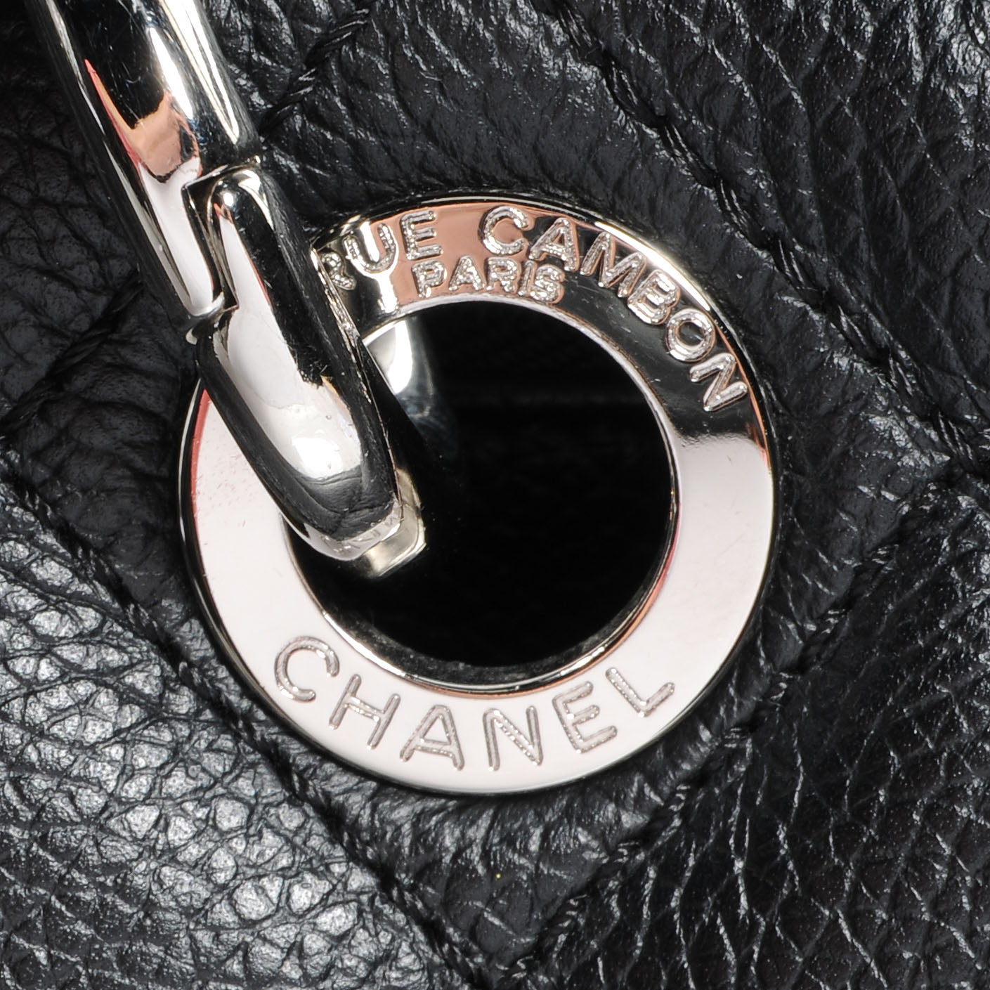 Chanel Caviar Grand Shopping Tote GST Black 8 of 9