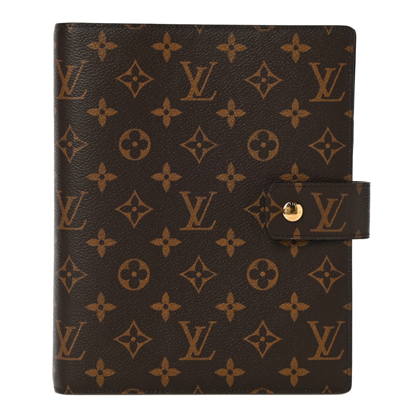 Monogram Large Ring Agenda Cover