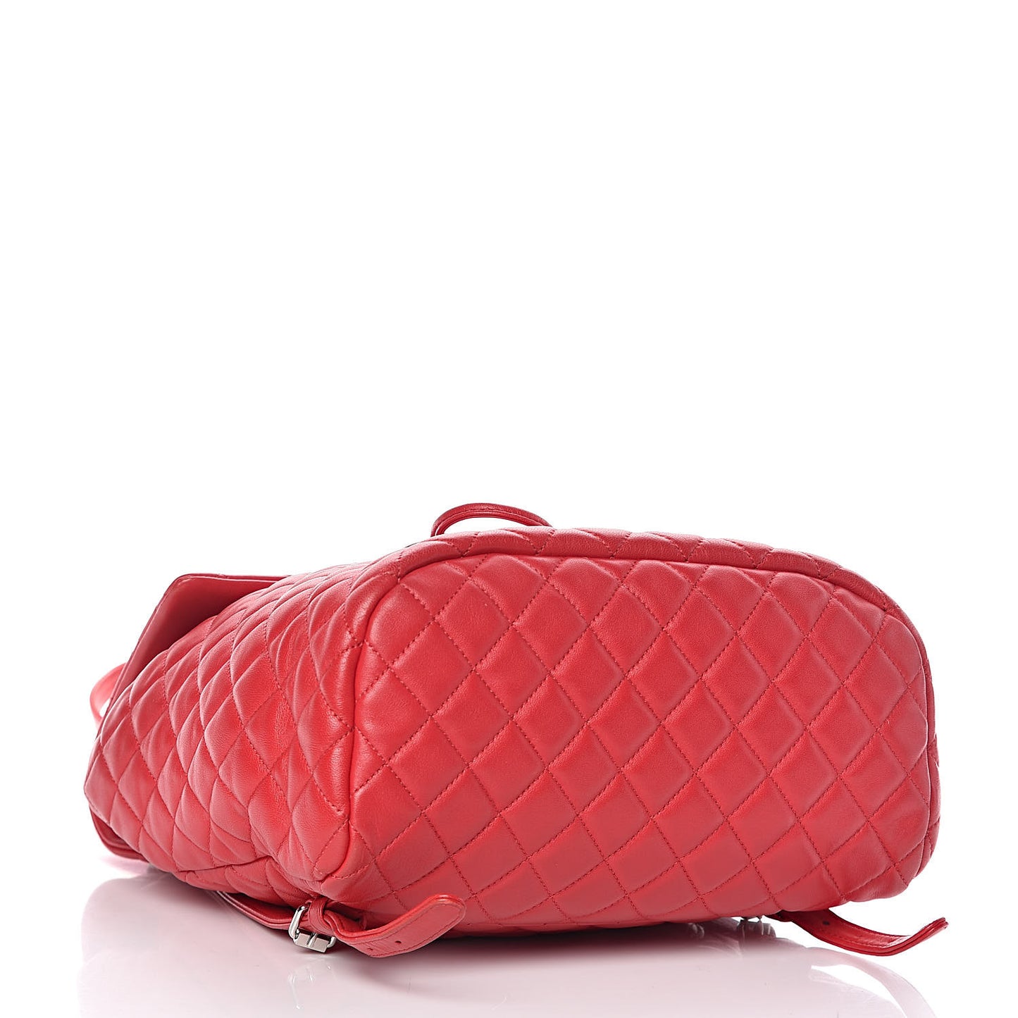 Lambskin Quilted Large Urban Spirit Backpack Red