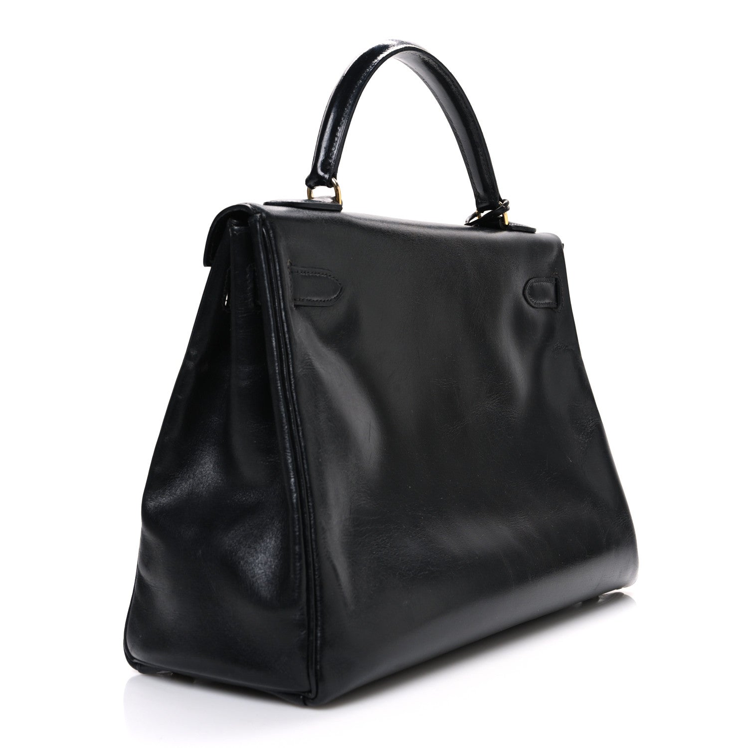 Hermes Box Kelly Retourne 32 Black 3 of 11