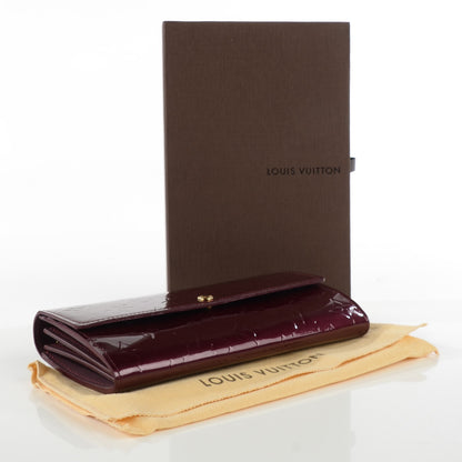 Louis Vuitton Vernis Sarah Wallet Rouge Fauviste 4 of 7