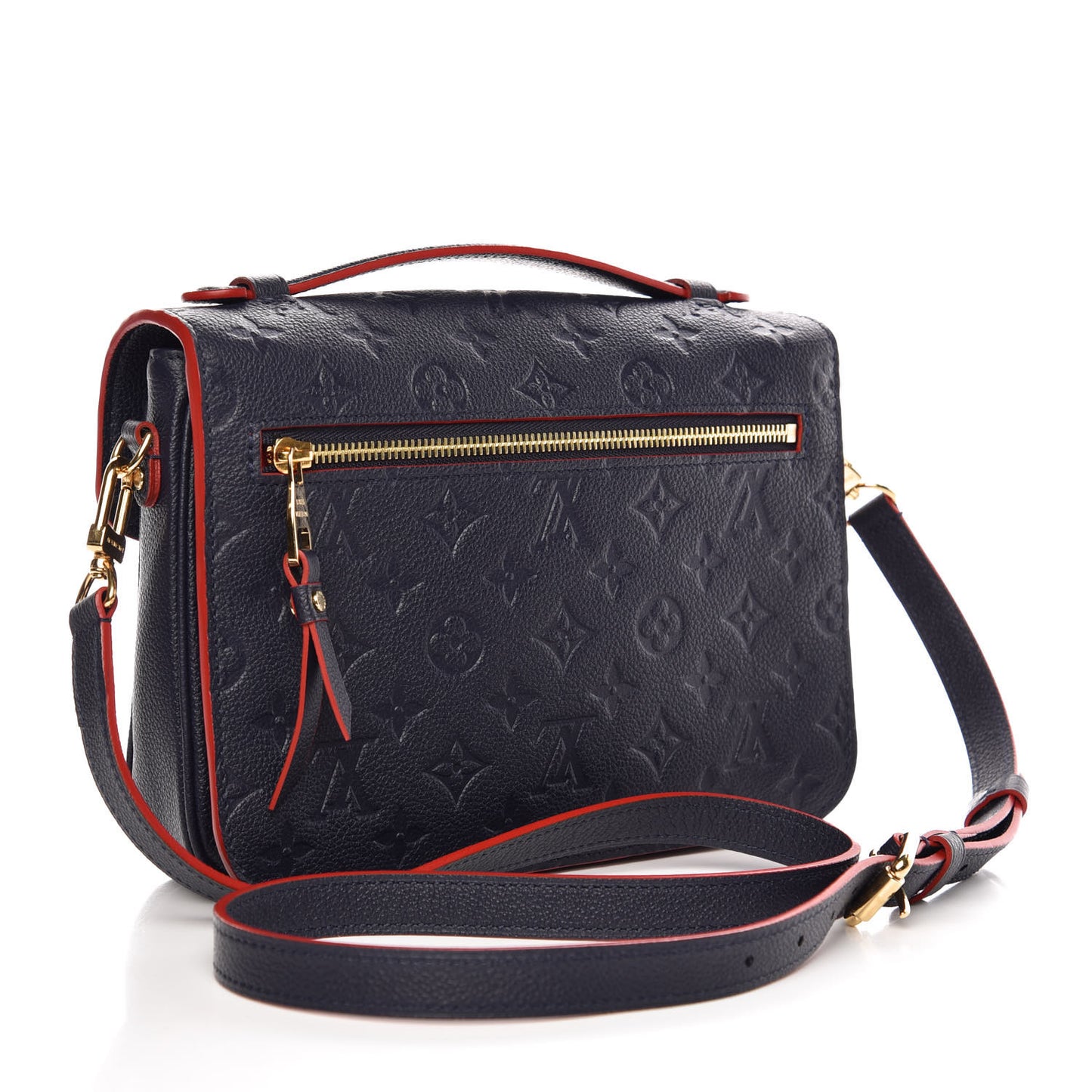 Empreinte Pochette Metis Marine Rouge