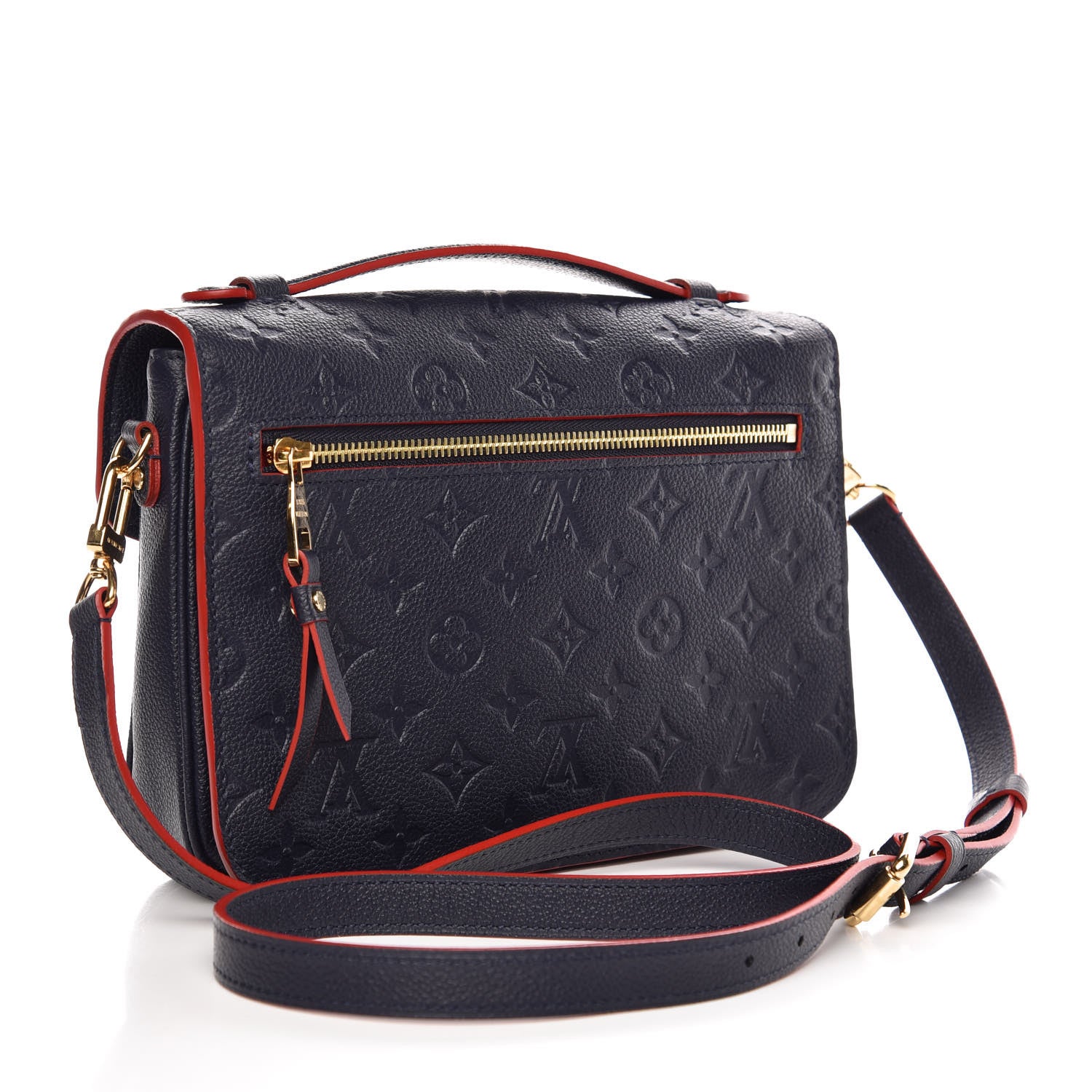 Louis Vuitton Empreinte Pochette Metis Marine Rouge 3 of 8