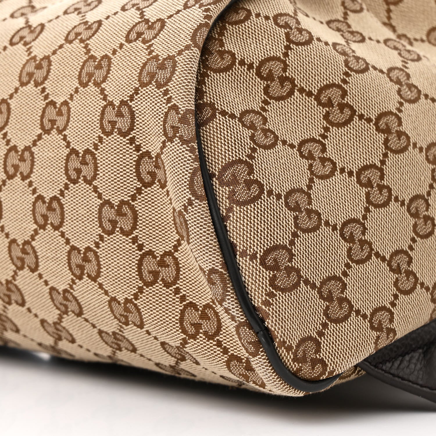 Gucci Monogram Travel Backpack Dark Brown 10 of 10