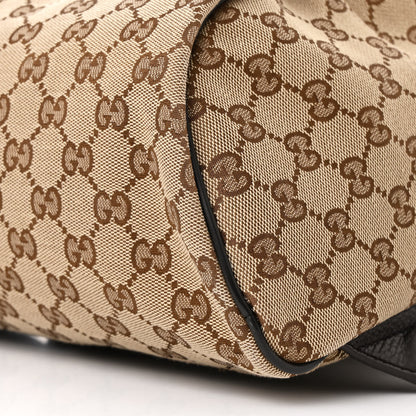 Gucci Monogram Travel Backpack Dark Brown 10 of 10