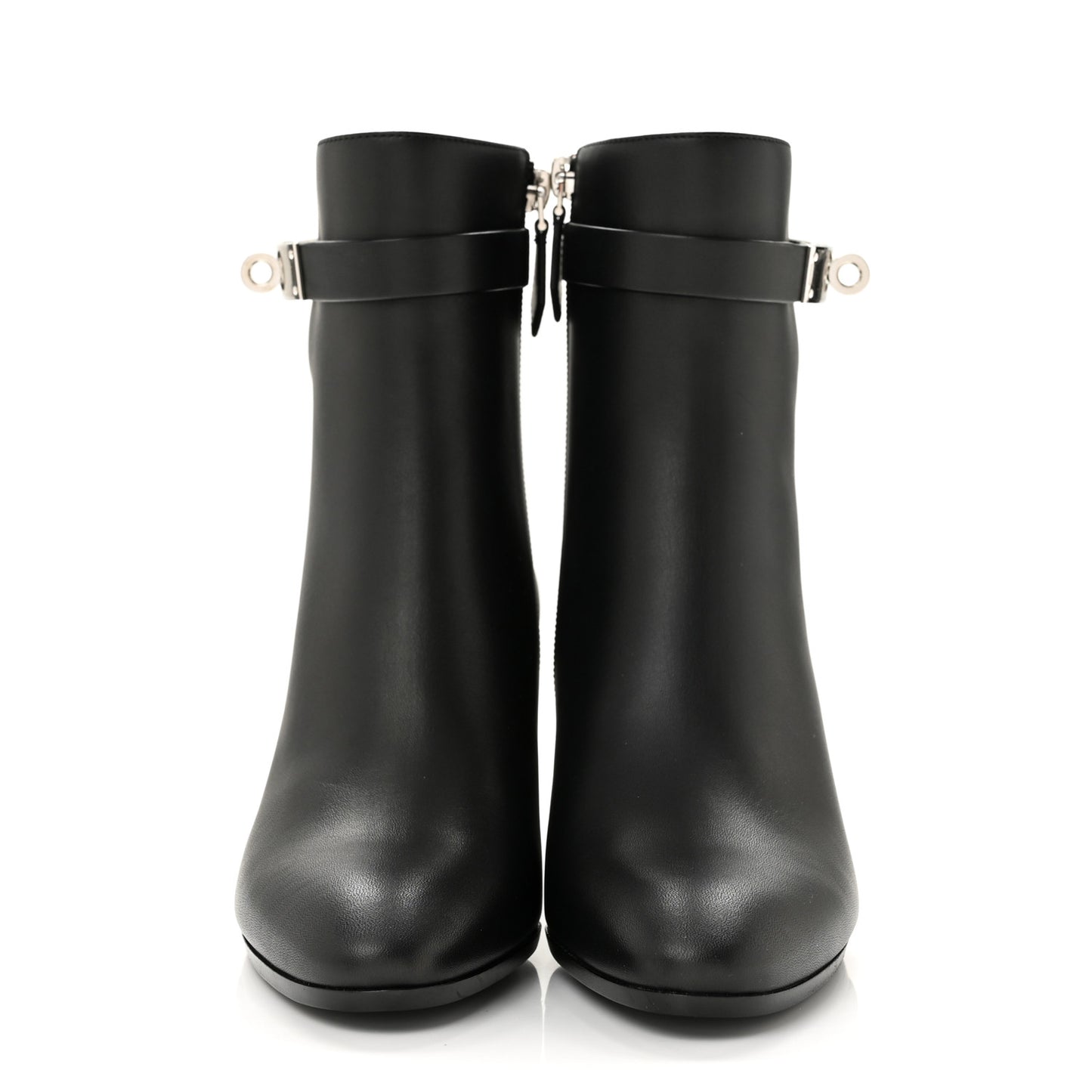 Calfskin Saint Germain Ankle Boots 36 Black