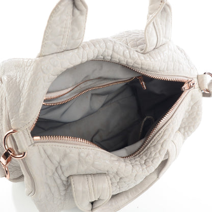 Alexander Wang Pebbled Lambskin Rocco Lilac Rose Gold Hardware 8 of 8