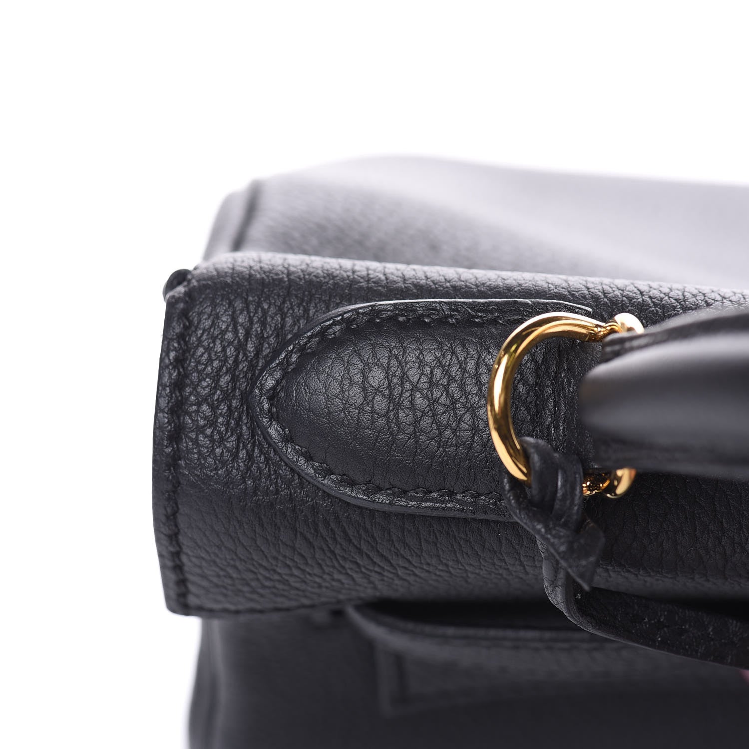 Hermes Togo Kelly Retourne 28 Black 23 of 31