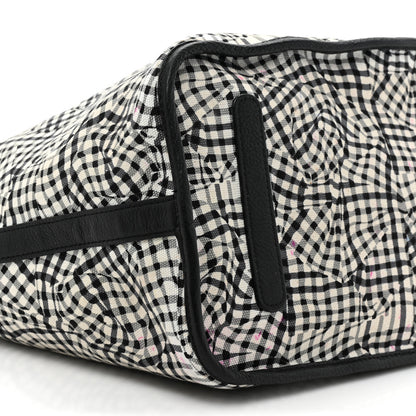 MCM Visetos Large Liz Reversible Shopper Tote Black 13 of 25