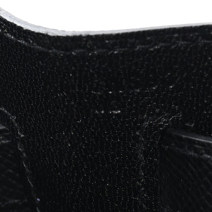 Hermes Epsom Kelly Sellier 32 Black 7 of 10