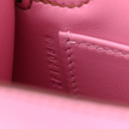 Hermes Epsom Mini Kelly Sellier 20 5P Pink 7 of 11