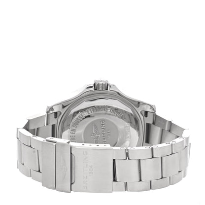 Breitling Stainless Steel 44mm Chronometre Super Ocean II Automatic Watch Blue A17392 3 of 5