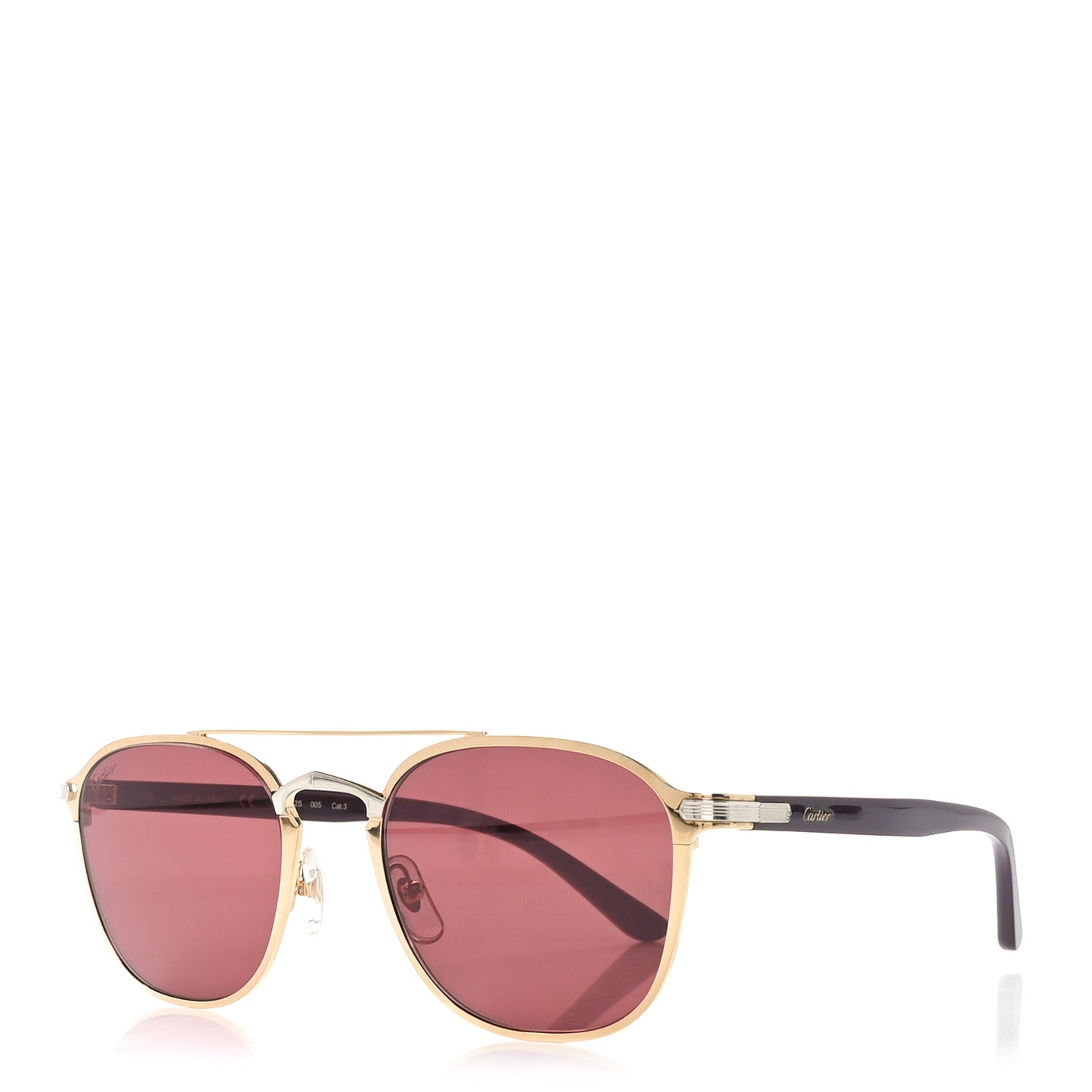 Signature C De Cartier CT0012S Sunglasses Gold