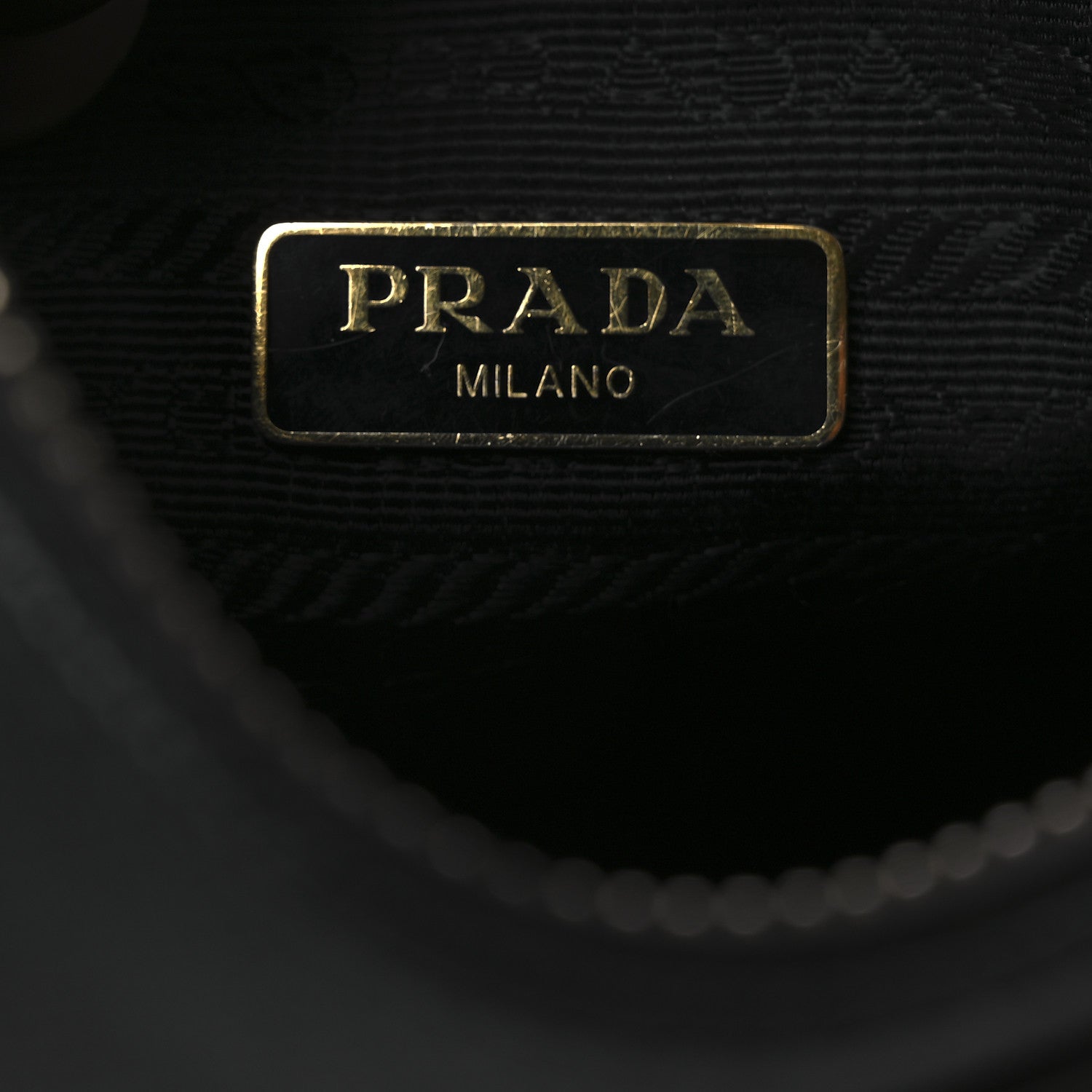 Prada Saffiano Lux Re-Edition 2005 Shoulder Bag Black 6 of 15