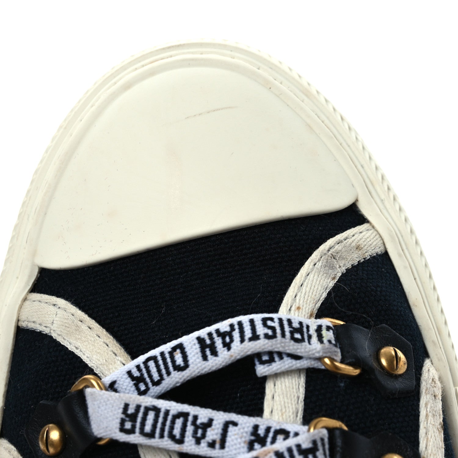 Christian Dior Canvas Womens Walk'n'Dior Low Top Sneakers 40 Navy 13 of 16