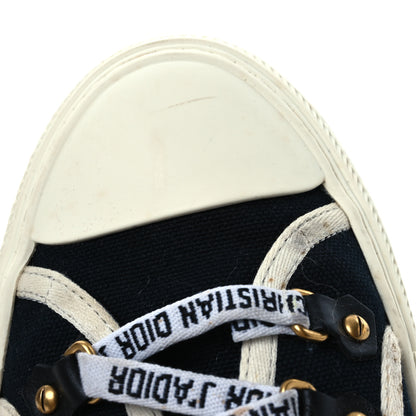 Christian Dior Canvas Womens Walk'n'Dior Low Top Sneakers 40 Navy 13 of 16