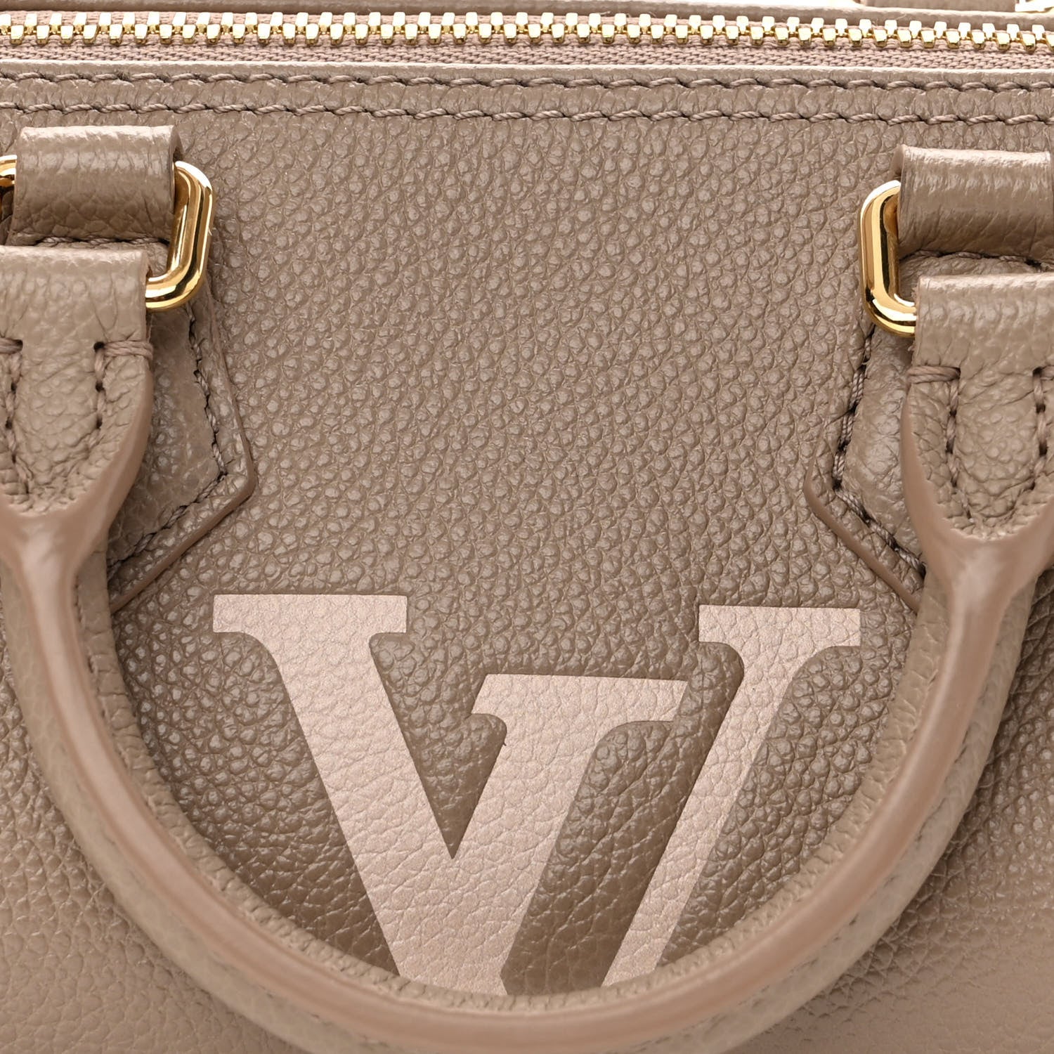 Louis Vuitton Empreinte Monogram Giant Papillon BB Tourterelle Cream 7 of 9